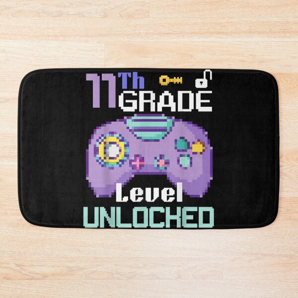 Item preview, 11th Grade Level Unlocked Video Game Pixel Purple Gamer  designed and sold by u8ritaae.