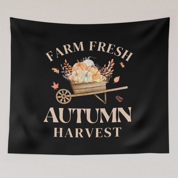Item preview, Farm Fresh Autumn Harvest fall pumpkin patch Thankful Farmer designed and sold by Sasikharn.