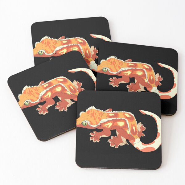 Item preview, Extreme Harlequin Crested Gecko designed and sold by TwilightSaint0.