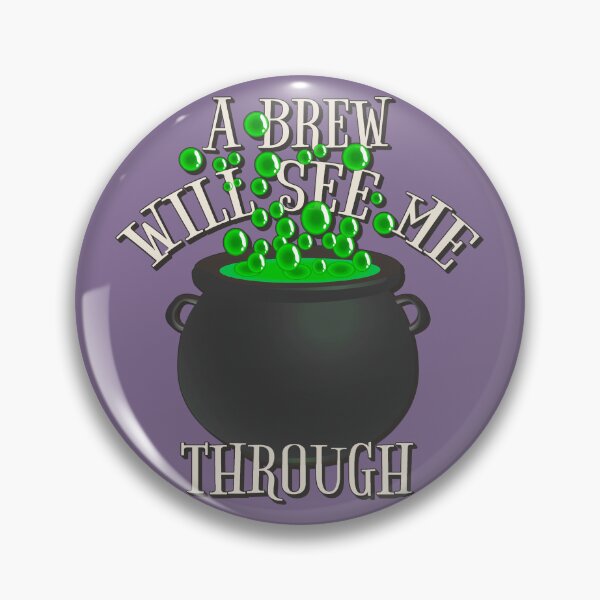 Item preview, Cool A Brew Will See Me Through, Great Drinking Design For Halloween  designed and sold by TrulyEpoque.