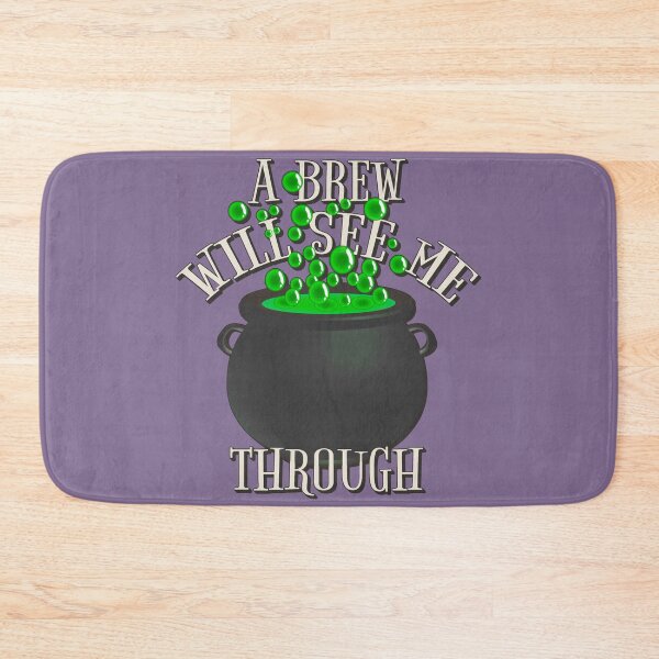Item preview, Cool A Brew Will See Me Through, Great Drinking Design For Halloween  designed and sold by TrulyEpoque.