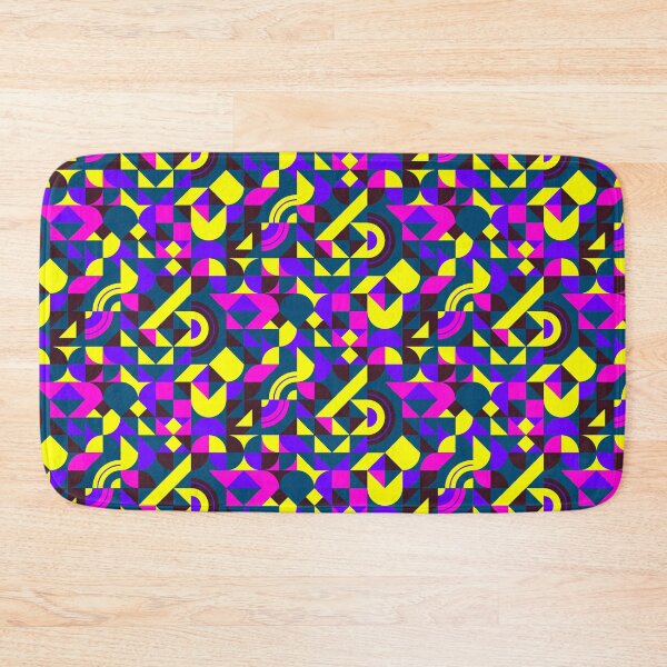 Item preview, geometric colorful patterns conceptual Art - Abstract Neo Geo graphic design designed and sold by Design Repo.