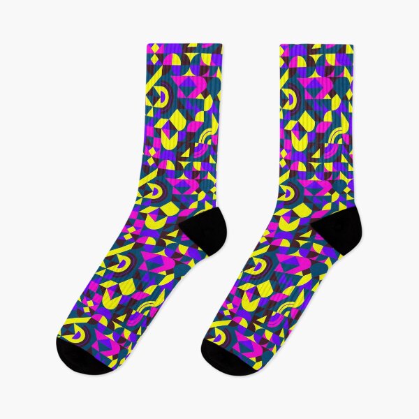 Item preview, geometric colorful patterns conceptual Art - Abstract Neo Geo graphic design designed and sold by Design Repo.