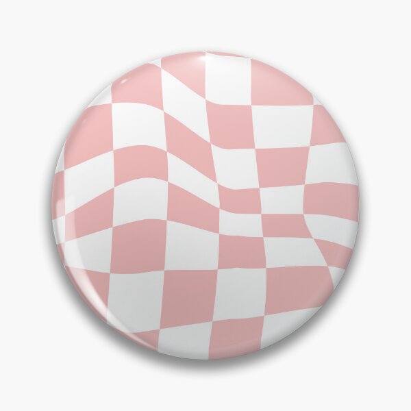 Item preview, Pink Retro Wavy Checkered Pattern designed and sold by venella.
