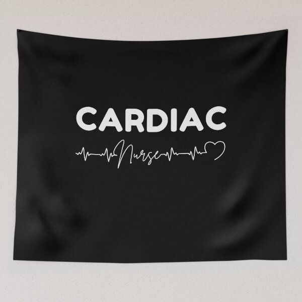 Item preview, Cardiac Nurse Heartbeat EKG Pulseline Cardiology designed and sold by Sasikharn.