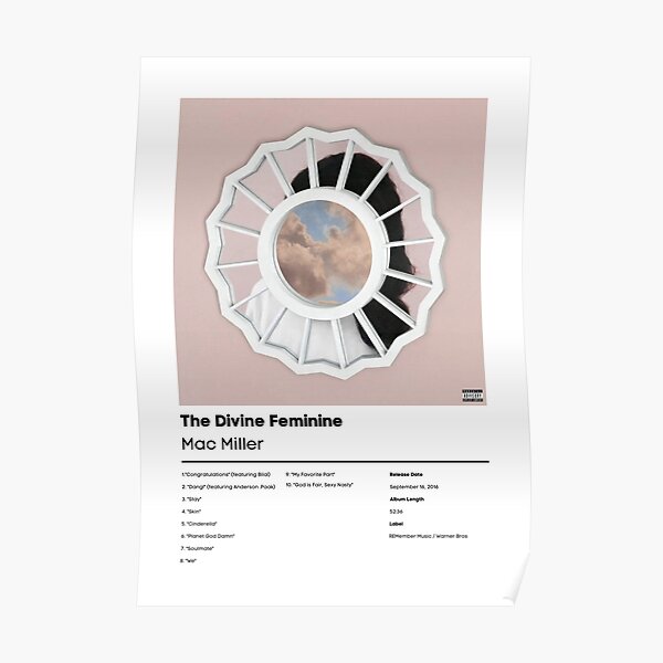 Mac Le Divin Féminin Poster Poster
