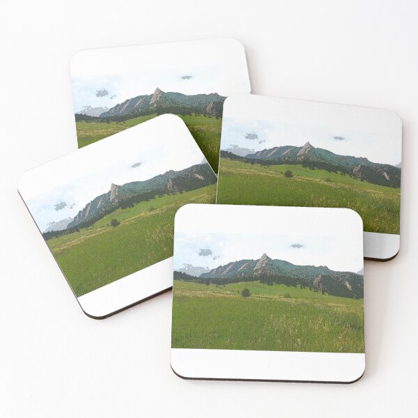 Item preview, Chautauqua Park Landscape Design Painting  designed and sold by randomtdesigns.