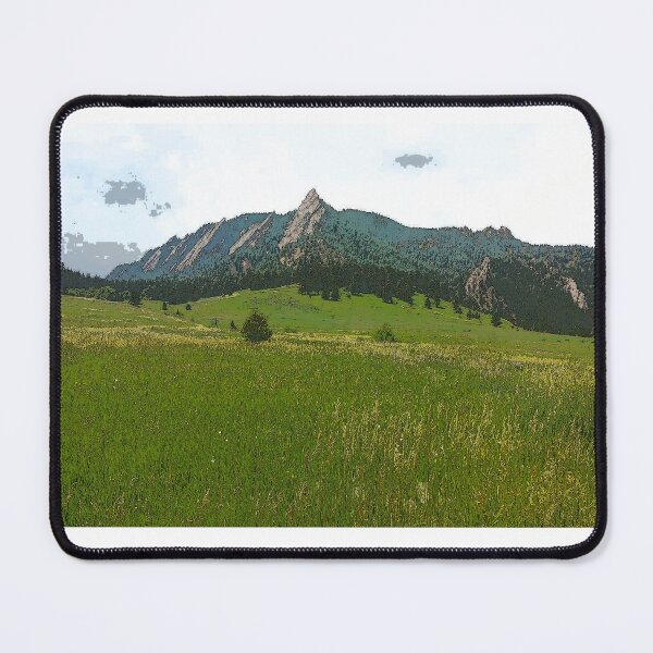 Item preview, Chautauqua Park Landscape Design Painting  designed and sold by randomtdesigns.