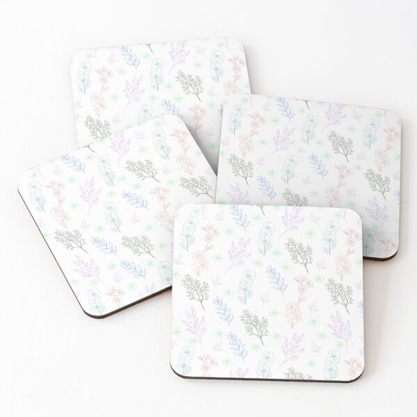 Item preview, Botanical Colorful Pattern Design, Colorful Flower Design designed and sold by Designestic.