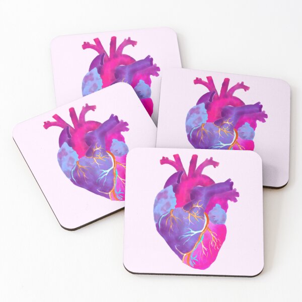 Item preview, Watercolor Anatomical Heart  designed and sold by alieann.