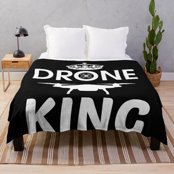 Item preview, Drone King | Funny design for drone lovers designed and sold by Lees Tees.