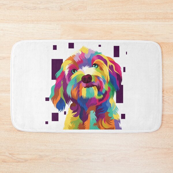 Item preview, Colorful Dog Illustration Design designed and sold by zoripet Store.