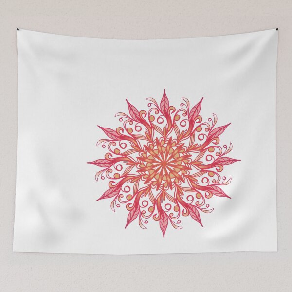 Item preview, original floral mandala art by  kirart  designed and sold by KIRART.