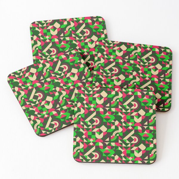 Item preview, geometric colorful patterns conceptual Art - Abstract Neo Geo graphic design designed and sold by Design Repo.