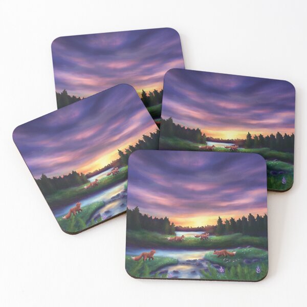 Item preview, Fox Pond Sunset designed and sold by Brandyn Saunders.