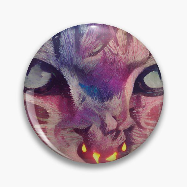 Item preview, Halloween Demon Cat designed and sold by HalloweenThings.