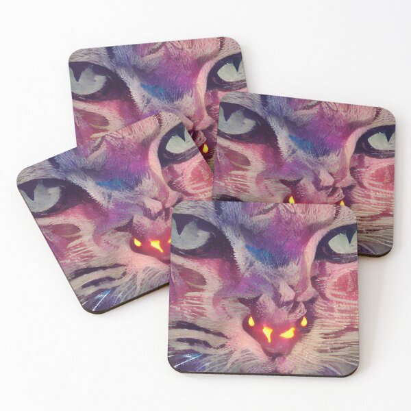 Item preview, Halloween Demon Cat designed and sold by HalloweenThings.