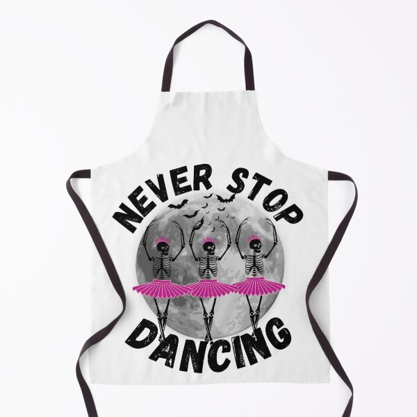 Item preview, Never stop dancing funny ballet skeleton designed and sold by reka88.
