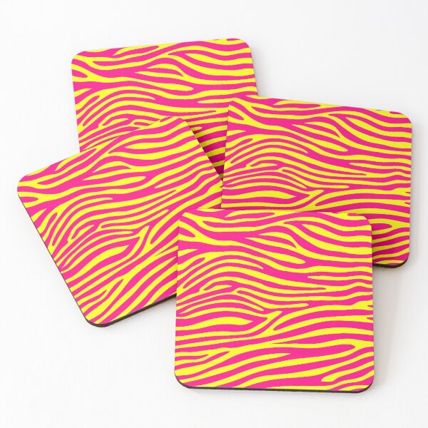 Item preview, Pink and Yellow Zebra Print designed and sold by Ayoub14.