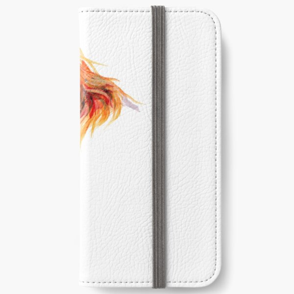 HIGHLAND COW 'PEEKABOO' BY SHIRLEY MACARTHUR iPhone Wallet