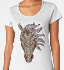 GLASS HORSE Premium Scoop T-Shirt