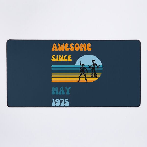 Item preview, Awesome since May 1975 | Born May 1975 | Made in May 1975 | Legend since May 1975 | Birthday Gift for 47 year old mom dad grandma grandpa | Vintage Retro 70s Birthday gift idea designed and sold by Saffire6.