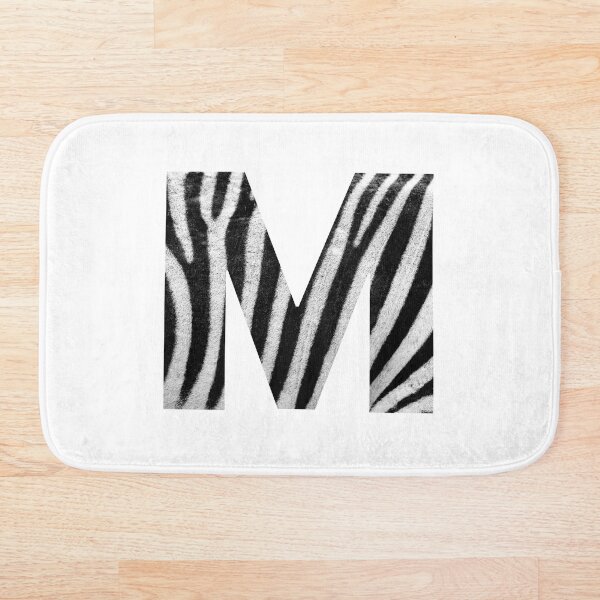 Item preview, Letter M initial zebra designed and sold by oli-ml.