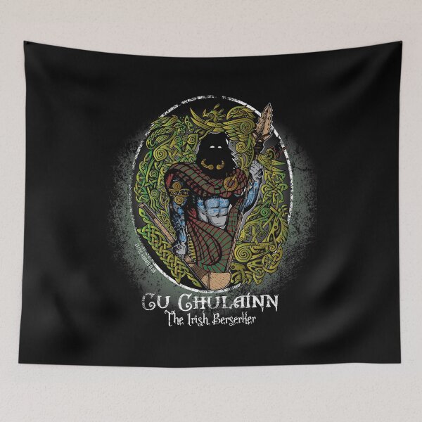 Item preview, Cú Chulainn: The Irish Berserker designed and sold by celthammerclub.