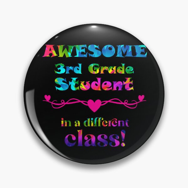 Item preview, AWESOME 3rd Grade Student - in a different class! designed and sold by captainpeter.