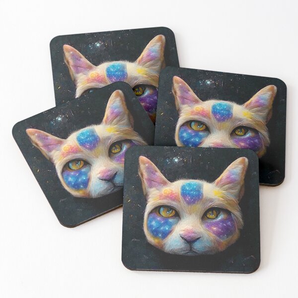 Item preview, Cute Galactic Cat designed and sold by Gustavo Navarro.