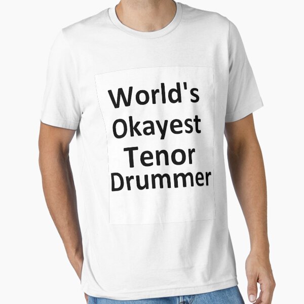 Vista previa del artículo con la obra «El mejor baterista de Tenor del mundo», diseñado y vendido por BirlyJoe.