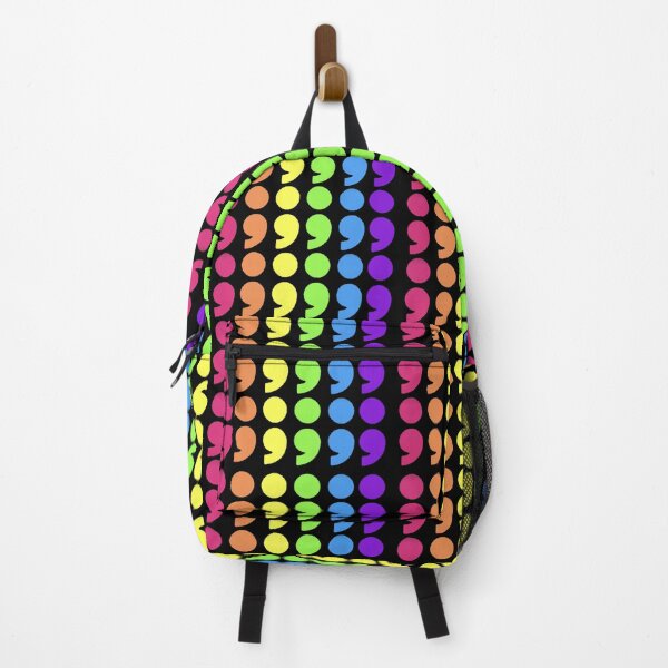 Item preview, Rainbow semicolon pattern  designed and sold by KCAbdelnour.