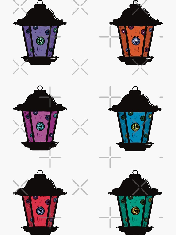 "Lantern Pack" Sticker for Sale by Fuineryn Redbubble