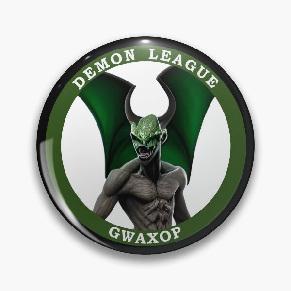 Item preview, Halloween Demon League Gwaxop designed and sold by HalloweenThings.