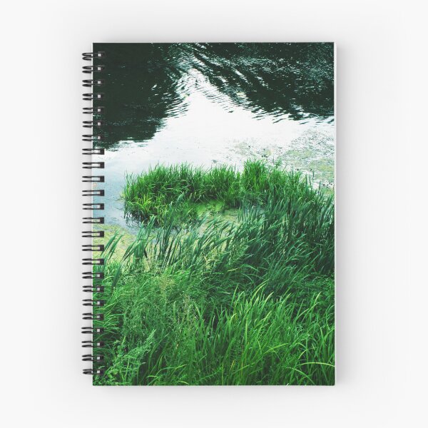 Item preview, Summer river nature landscape | summer river and grass photography designed and sold by lausn.