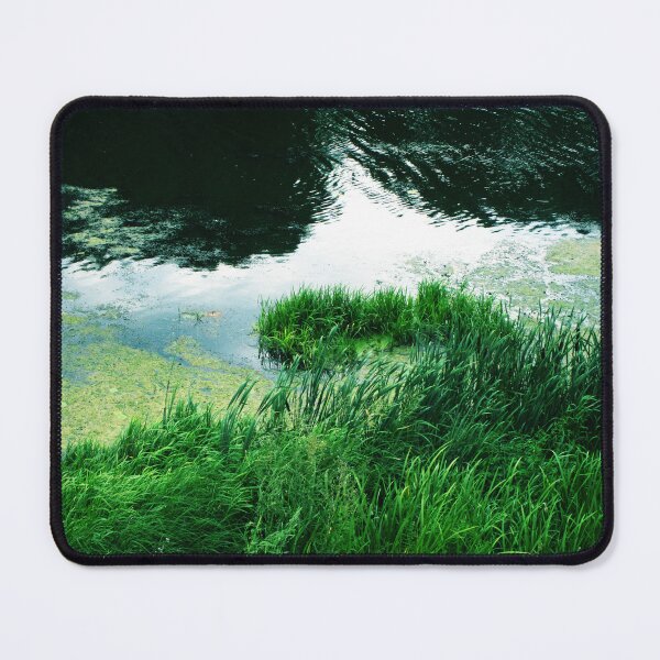 Item preview, Summer river nature landscape | summer river and grass photography designed and sold by lausn.