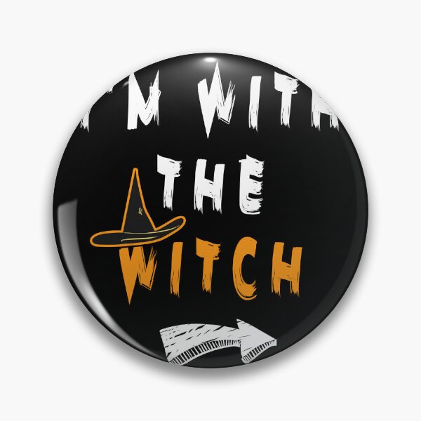 Item preview, Halloween Costume For Men I'm With The Witch Funny Halloween designed and sold by Countrysmart.