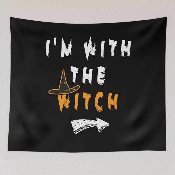Item preview, Halloween Costume For Men I'm With The Witch Funny Halloween designed and sold by Countrysmart.