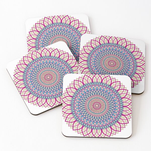 Item preview, Mandala Inspired Design in Colors #13 designed and sold by ZenDrawings.