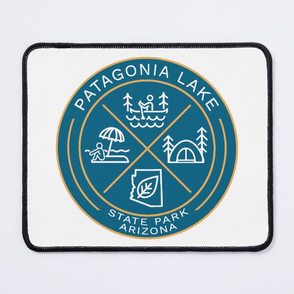 Item preview, Patagonia Lake State Park Heraldic Logo designed and sold by VanyaKar.