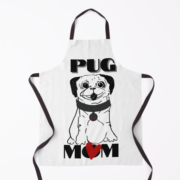 Item preview, Pug Mom, Pug Love, the pug is drawn by my dear friend Trude designed and sold by Anke Franikowski.