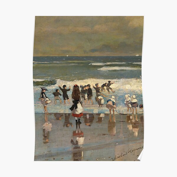 Summer Squall by Winslow Homer Paper Print Repro