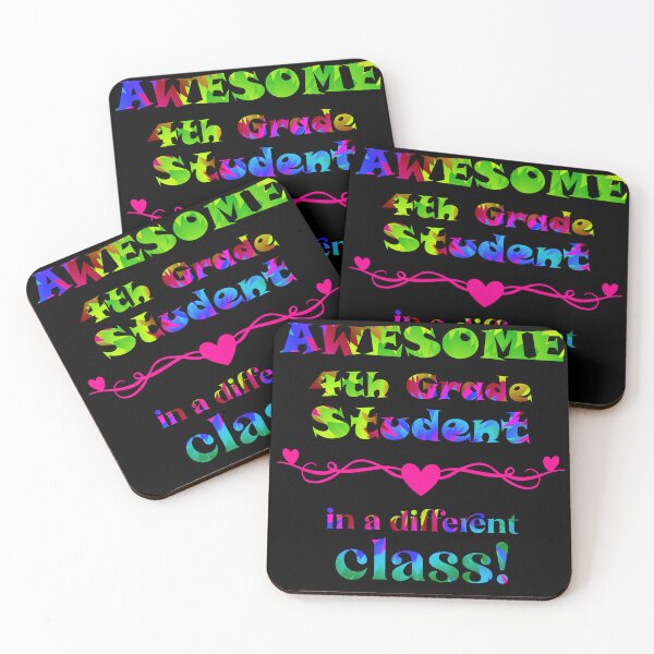 Item preview, AWESOME 4th Grade Student - in a different class! designed and sold by captainpeter.