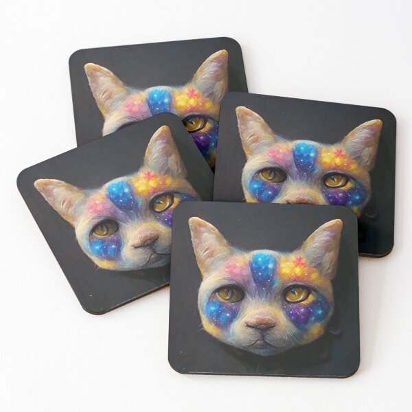 Item preview, Cute Galactic Cat designed and sold by Gustavo Navarro.