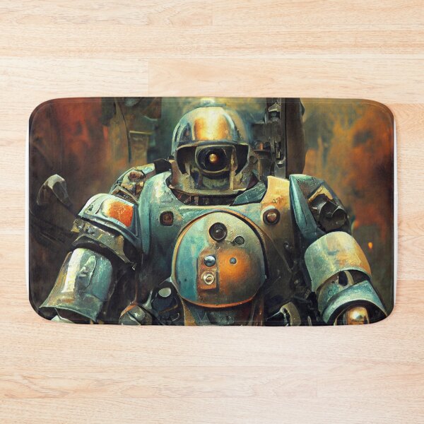 Item preview, Futuristic Marine Warrior in Exosquelette Armor Full of Weapons designed and sold by SingularityGeek.