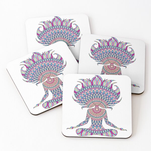Item preview, Mandala Inspired Design in Colors #13 designed and sold by ZenDrawings.