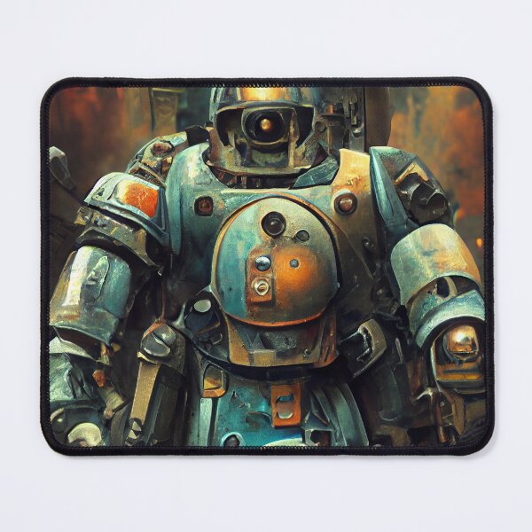 Item preview, Futuristic Marine Warrior in Exosquelette Armor Full of Weapons designed and sold by SingularityGeek.