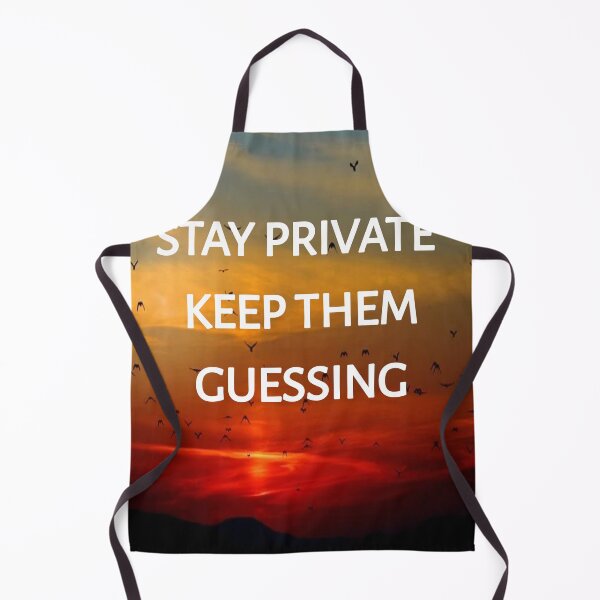Item preview, Stay private keep them guessing designed and sold by Itaxi.