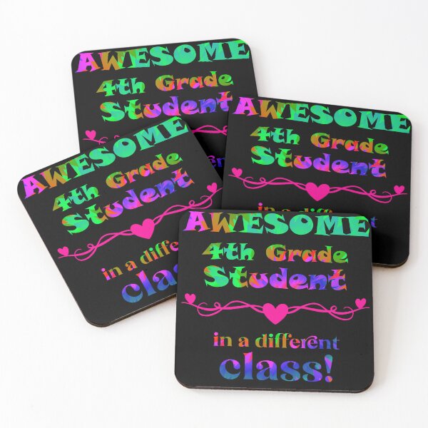 Item preview, AWESOME 4th Grade Student - in a different class! designed and sold by captainpeter.