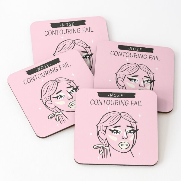 Item preview, Makeup Meme: Nose Contouring FAIL designed and sold by Rodayna Elnaggar.